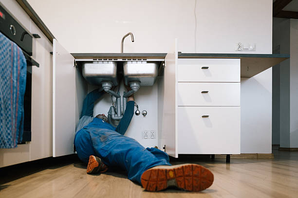 Professional Pipe Repair technician working in Orient, NY